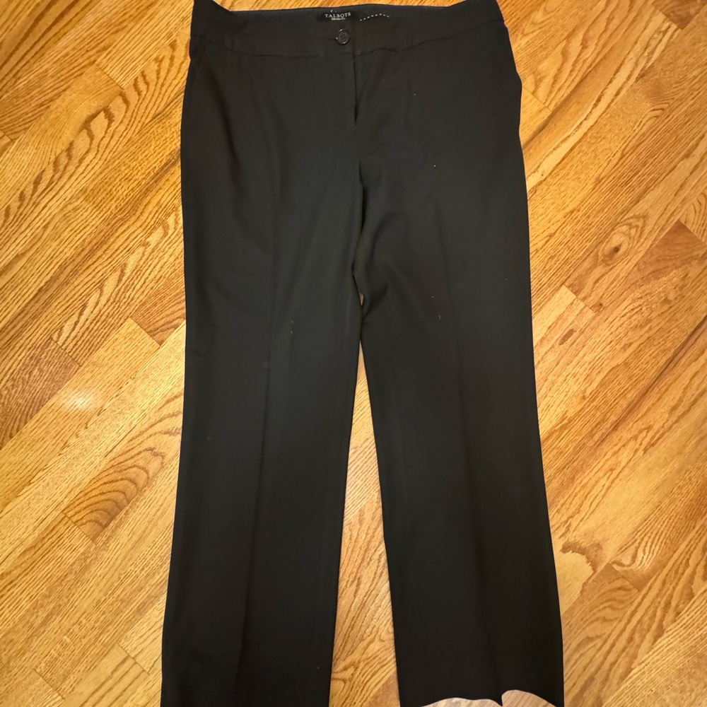 2/$15 PANTS 👖 SALE | Talbots Classic Black Dress Pants